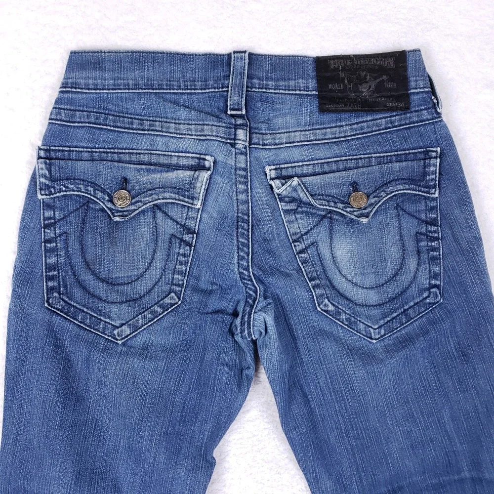 :True Religion Zach‎ Slim Straight Jeans 30 Blue